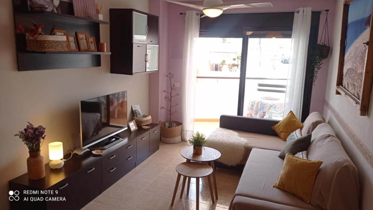 Ferienwohnung La Pita- Terraza Con Vistas Al Mar & Parking, A 1 Min De La Playa Carboneras Exterior foto